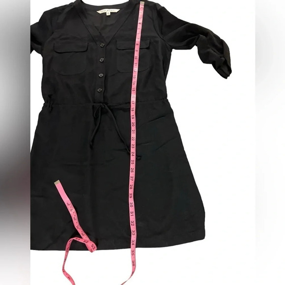 Max Studio Twill Black Dress - Picture 7 of 9